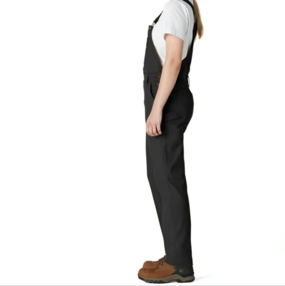NWT Genuine Dickies Womens FLEX Duck Utility Bib Overall Size Small - Picture 13 of 13